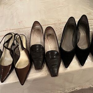 Chic Women's Heels and Flats ~ Black & Brown Collection